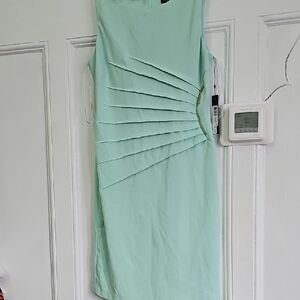 Ivanka Trump Asymmetrical Mint Dress